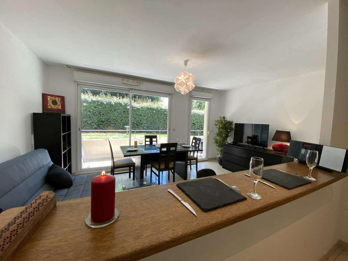 Appartement 3P Avec Terrasse Et Garage, A 10Min Des Plages De Juan-Les-Pins - Fr-1-252-171 Antibes Luaran gambar